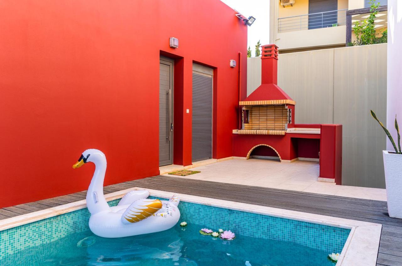 Palm Beach Home Agia Pelagia Dış mekan fotoğraf