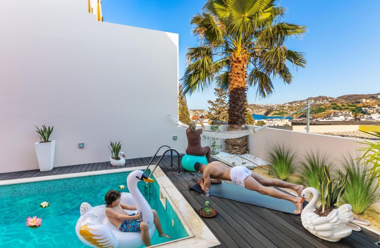Palm Beach Home Agia Pelagia Dış mekan fotoğraf