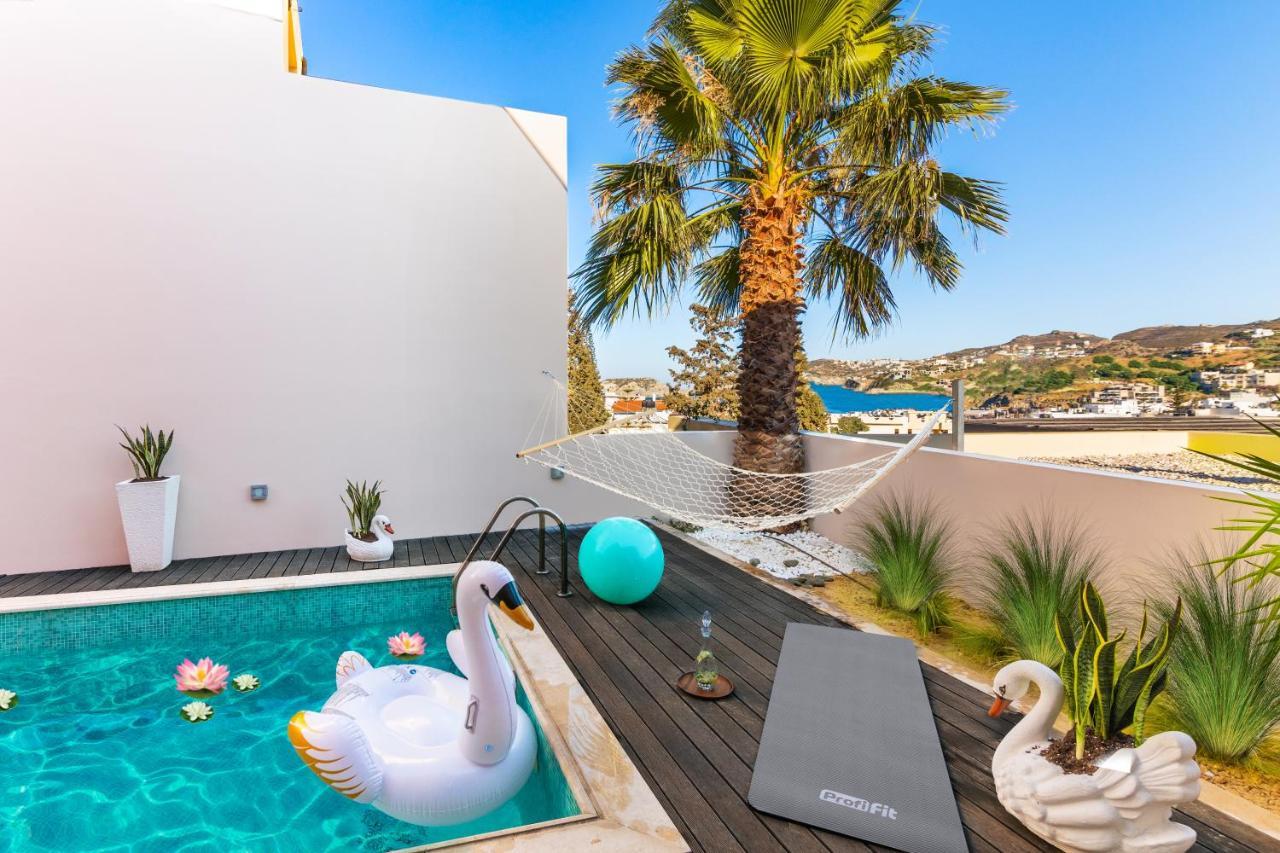 Palm Beach Home Agia Pelagia Dış mekan fotoğraf